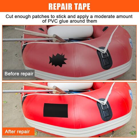 تشمل مجموعة إصلاح القوارب القابلة للنفخ Gejoy 3 تصحيح PVC ، شريط إصلاح واحد ، برميل صيانة واحد ، وجع صمام واحد ، وفرشاة واحدة ، و 5 3G Glue ، وبقع إصلاح القوارب المطاطية لمواصلة لقوارب الطوافة القابلة للنفخ قوارب القارب in Saudi Arabia