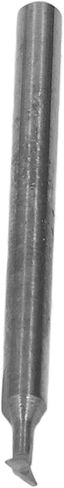 Dovetail End Mill Cutter Carbide 2 Flute Digital Metalwork Cutting Endmill Tool 3mm, for Metric Format with Universal Shank Type (3 X 45 Degree X 40L) in Saudi Arabia