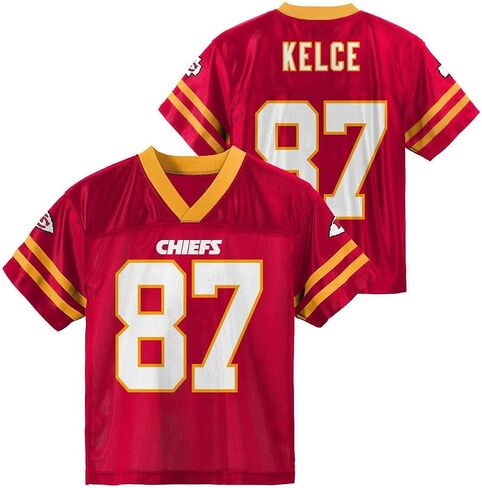Travis Kelce Kansas City Chiefs #87 Red Youth Home Player Jersey in Kuwait