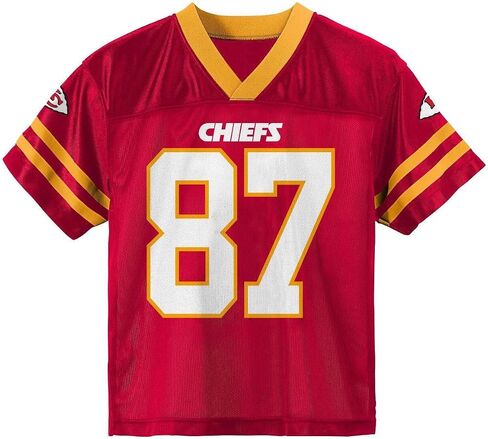 Travis Kelce Kansas City Chiefs #87 Red Youth Home Player Jersey in Kuwait