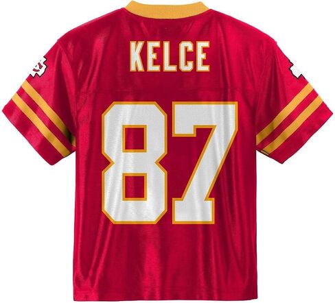 Travis Kelce Kansas City Chiefs #87 Red Youth Home Player Jersey in Kuwait
