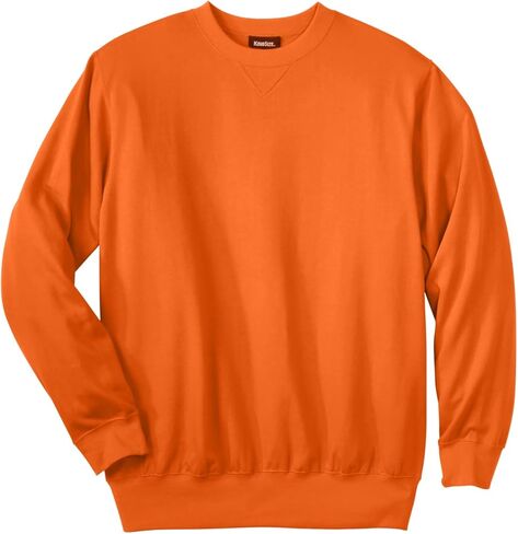 Kingsize للرجال الكبير والطويل طويل القامة خفيفة خفيفة من الصوف Crewneck قميص in Saudi Arabia