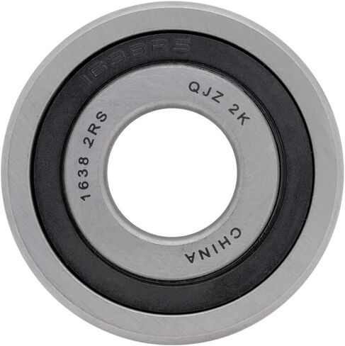 1638-2RS - Premium Deep Groove Radial Ball Bearing 3/4 in x 2 in x 9/16 in (ID x OD x Width) | 19.05 mm x 50.8 mm x 14.288 mm (ID x OD x Width) with Double Rubber Seal - 2-Pack in Saudi Arabia
