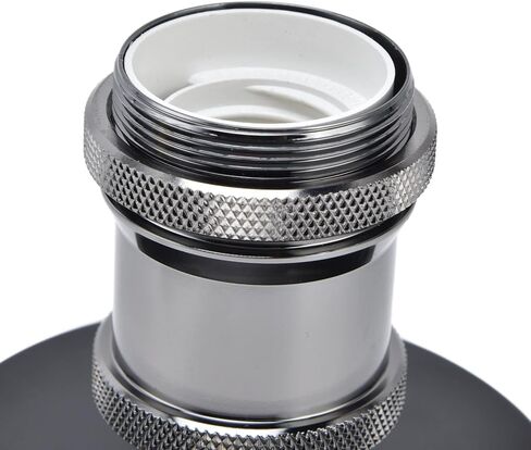 E26 E27 Light Socket, Vintage Ceiling Lamp Holder, 100‑240V Lamp Socket with Accessories, Screw Head Light Bulb Holder Base for Kitchen Bedroom Living Room, Black in Saudi Arabia