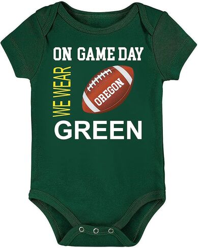 On Game Day Baby Bodysuit for Oregon Fans in Saudi Arabia