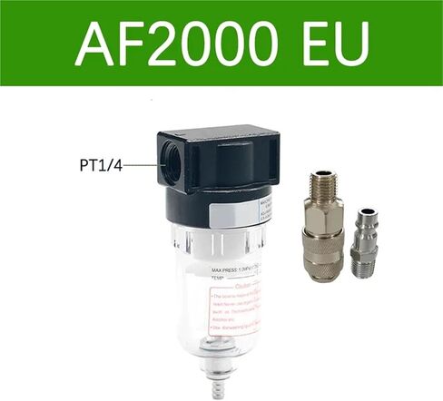 1pcs AF2000 1/4'' Air Treatment Filter Pneumatic Component(AF2000 PC6-02) in Kuwait