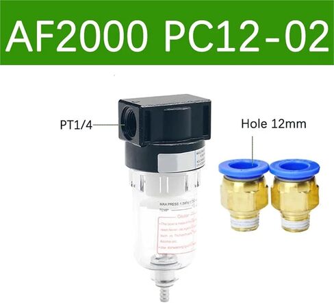 1pcs AF2000 1/4'' Air Treatment Filter Pneumatic Component(AF2000 PC6-02) in Kuwait