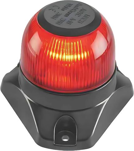 SEAFLO 01 Series LED All-Round Navigation Light – 12V, 3W, 3 NM Visibility, IP67 Waterproof, Compact Mast or Stern Light for Boats Under 164 ft (50m) – 4-Year Warranty (White) in Saudi Arabia