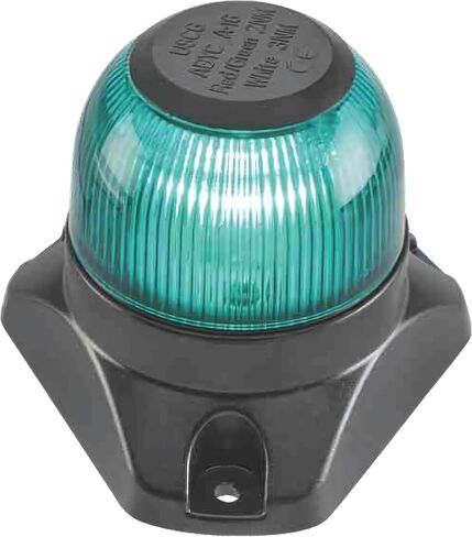 LED Seaflo 01 Series LED LIGHT All-Round Mavigation Light-12 فولت ، 3W ، 3 نانومتر الرؤية ، IP67 مقاوم للماء ، صاري مضغوط أو ضوء صارم للقوارب تحت 164 قدم (50 مترًا)-4 سنوات ضمان (أبيض) in Kuwait