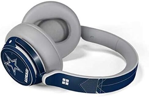 Skinit Decal Audio Skin Compatible with Surface Headphones - Officially Licensed NFL Dallas Cowboys Team Jersey Design in Saudi Arabia