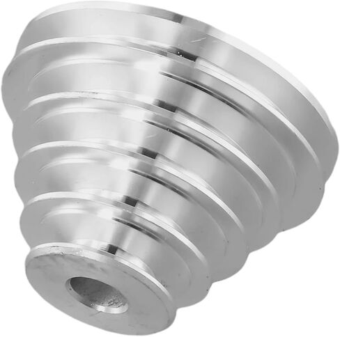 Cosyhat Aluminum Pagoda Pulley Wheel Transmission Wheel for Benchtop Drill Press M8 Plug Hole for A Type V-Shaped(14mm) in Saudi Arabia