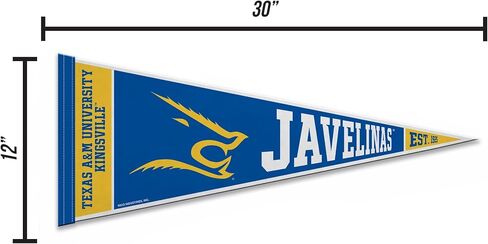 Rico Industries NCAA Texas A & M -Kingsville Javelinas 12 "× 30" in Saudi Arabia
