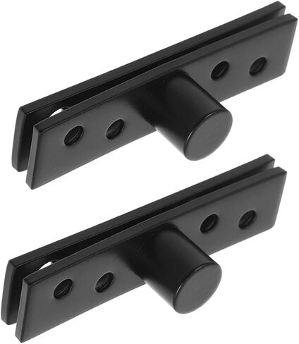 Gadpiparty 2pcs Stainless Steel Concealed Pivot Hinges Door Hardware for Hidden Doors and Cabinets Center Shaft Design for Smooth Rotation in Saudi Arabia
