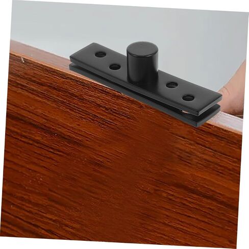 Gadpiparty 2pcs Stainless Steel Concealed Pivot Hinges Door Hardware for Hidden Doors and Cabinets Center Shaft Design for Smooth Rotation in Saudi Arabia