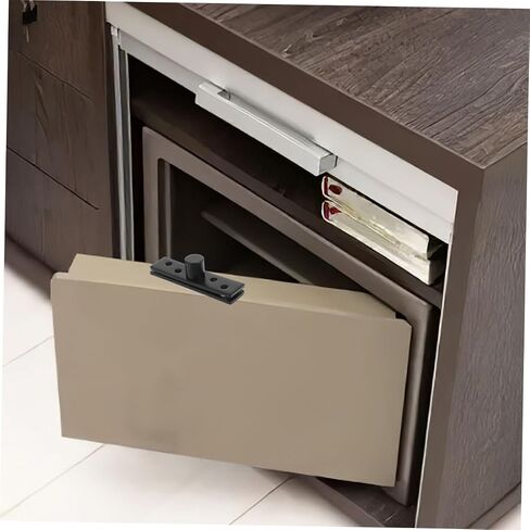Gadpiparty 2pcs Stainless Steel Concealed Pivot Hinges Door Hardware for Hidden Doors and Cabinets Center Shaft Design for Smooth Rotation in Saudi Arabia