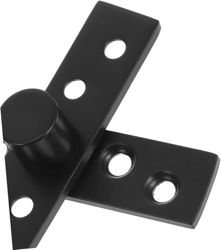 Gadpiparty 2pcs Stainless Steel Concealed Pivot Hinges Door Hardware for Hidden Doors and Cabinets Center Shaft Design for Smooth Rotation in Saudi Arabia