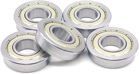 Fr8zz 12.7x 28.6x32.1 مم محامل شفة المعادن محمية محمية مصغرة مصغرة المحمل 5pcs in Saudi Arabia