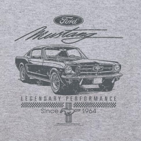 Wild Bobby Ford Mustang Legendary Performance EST 1964 | سيارات وشاحنات قميص عتيقة رجعية in Saudi Arabia