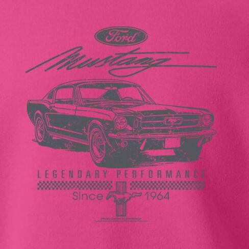 Wild Bobby Ford Mustang Legendary Performance EST 1964 | سيارات وشاحنات قميص عتيقة رجعية in Saudi Arabia