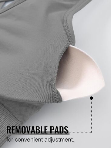 Sports Bras for Women High Support, Multipack Padded Supportive Criss Cross Back Wireless Running Yoga Workout Bra in Saudi Arabia