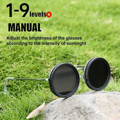 مصنوعة يدويًا ND-400 9 تروس مستقطبة قابلة للتعديل للرجال ، نظارات شمسية للنساء تصفية الغوص الصيد in Kuwait