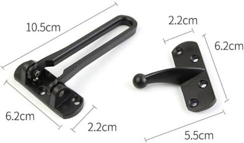 قفلات الأبواب والمزالج زنك سبيكة الترباس انزلاق قفل الترباس مضاد للسرقة القفل مكتب الأمن سلسلة بوابة بوابة بوابة المزلاج الأجهزة الزخرفية (د) in Kuwait