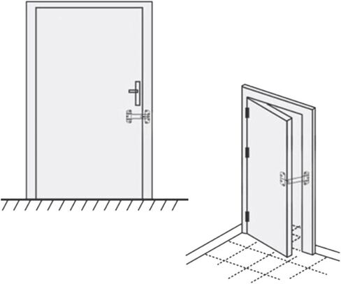 قفلات الأبواب والمزالج زنك سبيكة الترباس انزلاق قفل الترباس مضاد للسرقة القفل مكتب الأمن سلسلة بوابة بوابة بوابة المزلاج الأجهزة الزخرفية (د) in Kuwait