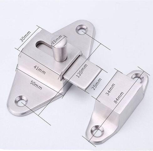 أقفال ومزالج الأبواب مضادة للسرقة باب الفولاذ المقاوم للصدأ Pprecision صب الحمام الثقيلة قفل القفل الصناعي من الدرجة الصناعية in Kuwait