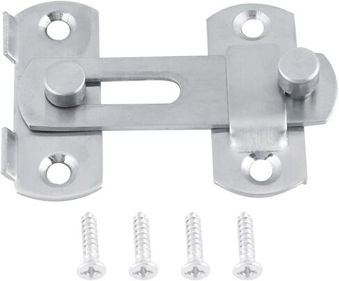 Latch Lock Door Bolts Hasp Latch Lock Sliding Door Lock Stainless Type Latch for Casement Cabinet Fitting with in Saudi Arabia