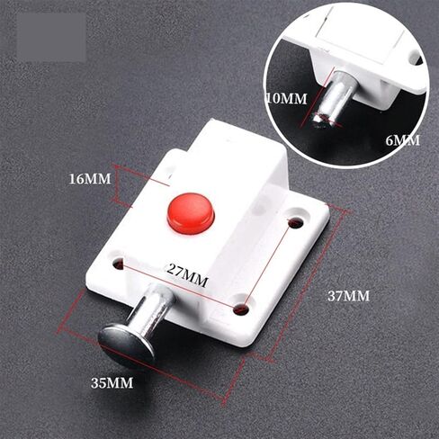 قفل مزلاج الأثاث أجهزة البراغي قفل مزلاج لباب نافذة الخزانة صندوق خزانة خزانة منزلية السلامة المنزلية in Kuwait