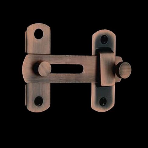 أقفال الأبواب والمزالج المنزلق قفل الباب القفل الفولاذ المقاوم للصدأ Hasp Latch Latch Home Safety Stain Door Super Home Home (Black+White) in Saudi Arabia