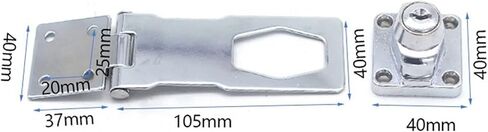 أقفال الأبواب والمزالج خالية من اللكمة مع قفل درج الأقفال خزانة مربع خزانة مزدوجة الباب قفل خزانة المكتب قفل أمان (4) in Kuwait