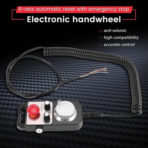 Pulse Generator 6 Axis MPG Pendant Handwheel for System 5V Manual Pulse Generator in Kuwait
