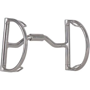 Schneiders FES Ported Barrel D Ring Horse Bit Progressive Horse Training | Enhanced Leverage Options | Tongue Pressure Relief | Ideal for Equestrian Evolution in Saudi Arabia