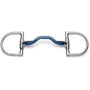 هنتر D-Ring Low Port Mullen Sweet Iron Snaffle بت in Kuwait