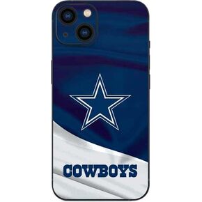 Skinit Skinit Phone Skin متوافق مع iPhone 15 - تصميم NFL Dallas Cowboys مرخص رسميًا in Kuwait