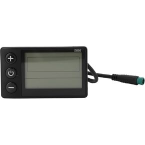 مقياس شاشة LCD الكهربائية ، لوحة التحكم في عداد العرض 48 فولت E مع مجموعة تحويل المكونات للدراجة البخارية الكهربائية 0.9in مقابض in Kuwait