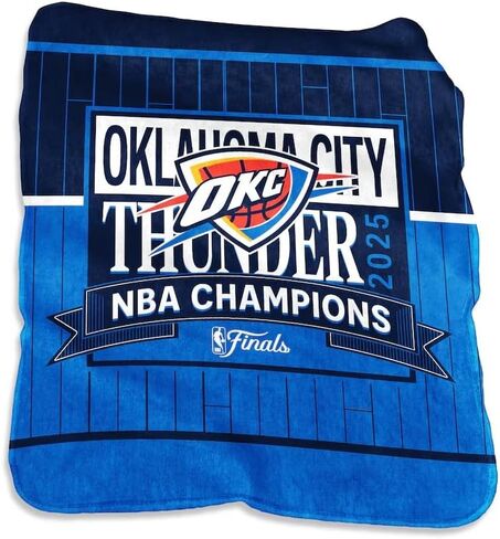 Logo Brands Oklahoma City OKC Thunder NBA Finals Champions 50 "× 60" in Saudi Arabia