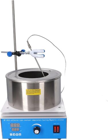 Thermostatic Water Bath 3L LCD Display Precise Temperature Control Laboratory Water Bath with Magnetic Stirrer (US Plug 110V) in Saudi Arabia