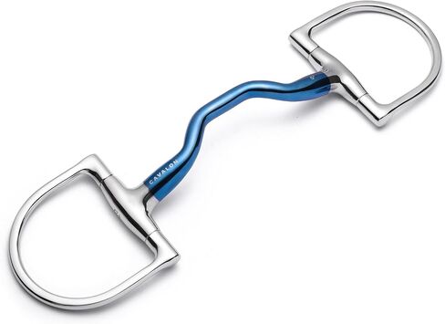 هنتر D-Ring Low Port Mullen Sweet Iron Snaffle بت in Kuwait