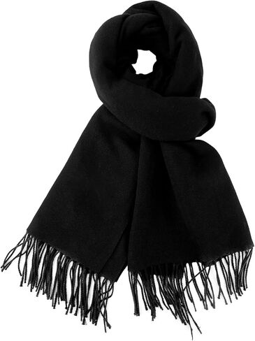 Winter Scarf for Women Men Cold Weather - Soft Warm Shawls Scarves with Tassels(78.7''*26.8'') in Saudi Arabia
