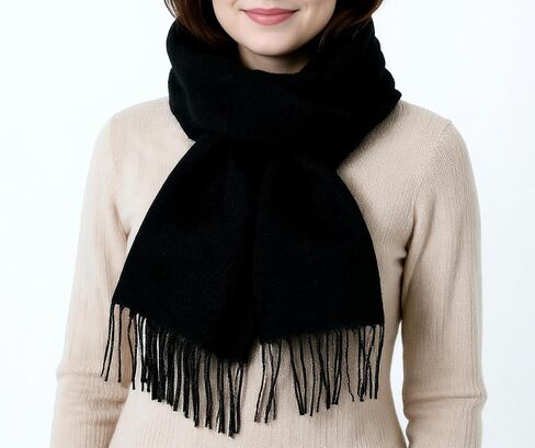 Winter Scarf for Women Men Cold Weather - Soft Warm Shawls Scarves with Tassels(78.7''*26.8'') in Saudi Arabia