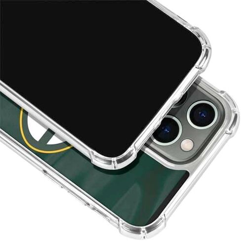 Skinit Clear Phone Case متوافق مع iPhone 14 Pro Max - تصميم NFL Green Bay Packers المرخص رسميًا in Saudi Arabia