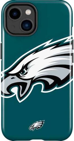 قضية هاتف Skinit Impact متوافقة مع iPhone 15 - تصميم NFL Philadelphia Eago المرخص رسميًا in Saudi Arabia