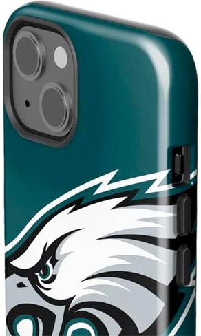قضية هاتف Skinit Impact متوافقة مع iPhone 15 - تصميم NFL Philadelphia Eago المرخص رسميًا in Saudi Arabia