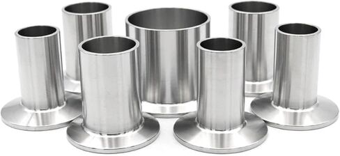 1pc SS304 Stainless Steel Length 60mm Long Welding Ferrule Tri Clamp OD19/25/32/38/45/51/63/76/89/102mm Pipe Fitting Flange L 60mm T 3mm(25mm Ferrule 50.5) in Saudi Arabia