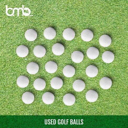 Used Store Golf Balls Bulk - White Used Golf Ball Set – Accessories for Men & Women - Reusable White – Long Distance – Ideal Gifts for Golfers in Saudi Arabia