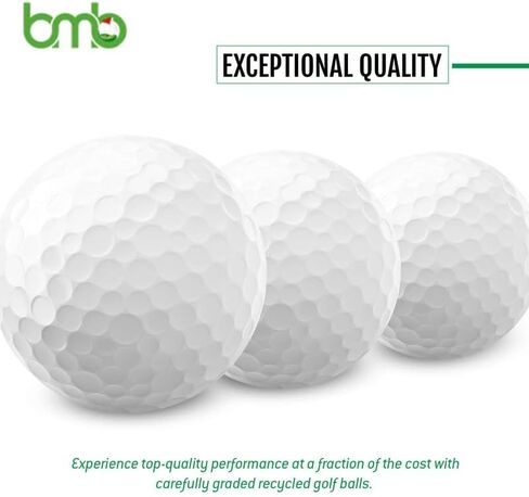 Used Store Golf Balls Bulk - White Used Golf Ball Set – Accessories for Men & Women - Reusable White – Long Distance – Ideal Gifts for Golfers in Saudi Arabia