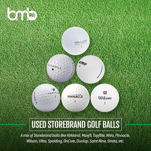 Used Store Golf Balls Bulk - White Used Golf Ball Set – Accessories for Men & Women - Reusable White – Long Distance – Ideal Gifts for Golfers in Saudi Arabia
