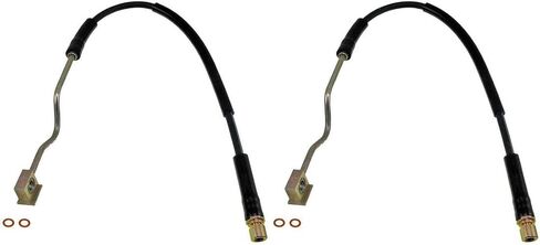 2pcs خرطوم الفرامل - خرطوم الفرامل الأمامي فرامل خرطوم هيدروليكي يناسب FT800 1983 in Saudi Arabia